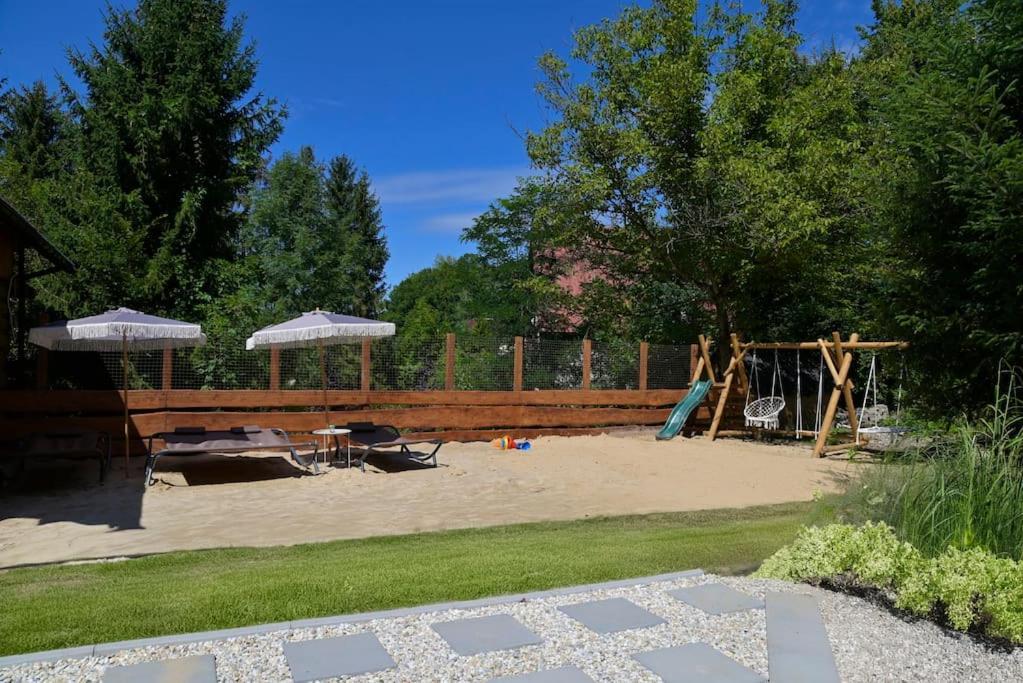Polana Slowikowa 5 Star- Domek W Gorach Z Jacuzzi, Sauna,Basen,Ogrod Z Lasem, Kominek I Narty Stroza  Exterior foto